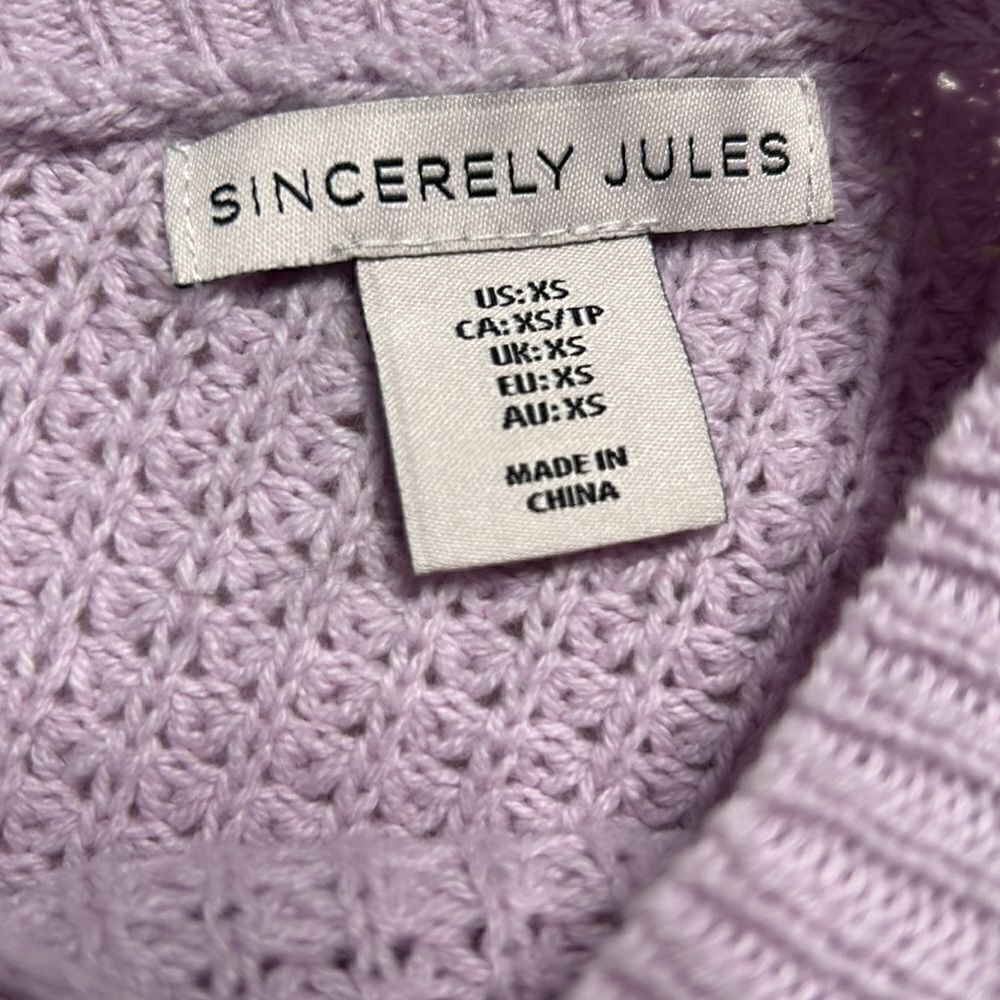 SINCERELY JULES Crop Sweater - Picture 2 of 6